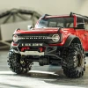 INJORA CNC Aluminum Bumper with Light Bar for 1/18 TRX4M Bronco (4M-85)