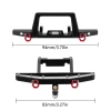 INJORA CNC Aluminum Front Rear Bumper for 1/18 TRX4M Defender (4M-41)