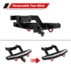 INJORA CNC Aluminum Front Rear Bumper for 1/18 TRX4M Defender (4M-41)