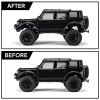 INJORA Aluminum Shock Mount Height Lift Kit for 1/18 TRX4M Defender Bronco