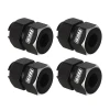 INJORA 9mm(+5mm) Extended Wheel Hexes for 1/18 TRX4M (Black)