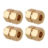INJORA 9mm(+5mm) Extended Wheel Hexes for 1/18 TRX4M (Gold)
