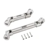 INJORA Stainless Steel Drive Shafts for 1/18 RC Crawler TRX4M High Trail K10/F150