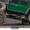 INJORA Brass High Clearance Links Set for 1/18 TRX4M Defender/Bronco (Gold)