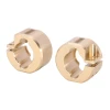 INJORA 2PCS 14g/pcs Brass Rear Axle Counterweights for 1/18 TRX4M (Gold)