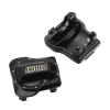 INJORA 9g/pcs Black Coating Brass Front Rear Diff Covers for 1/18 TRX4M (Black)
