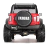 INJORA 2PCS 11g/pcs Brass Diff Covers for 1/18 TRX4M Front Rear Axles (Black)