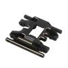 INJORA 53g/pcs Brass Skid Plate Transmission Mount for 1/18 TRX4M (Black)