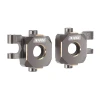 INJORA 11g/pcs Brass Steering Knuckles for 1/18 TRX4M (2) (Grey)