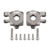 INJORA 11g/pcs Brass Steering Knuckles for 1/18 TRX4M (2) (Grey)