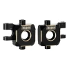 INJORA 11g/pcs Brass Steering Knuckles for 1/18 TRX4M (2) (Black)