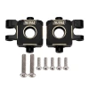 INJORA 11g/pcs Brass Steering Knuckles for 1/18 TRX4M (2) (Black)