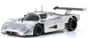 Kyosho MR-04 RWD Mini-Z Readyset w/Sauber-Mercedes C9 Body (Chrome/Silver) w/KT-531P 2.4GHz Radio