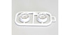 Kyosho Multi Wheel II N/Offset 1.5(White/RE30/2pcs)