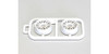 Kyosho Multi Wheel II N/Offset 1.0 (White/RE30/2pcs)