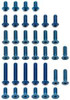 TEAM ASSOCIATED RC10B5M Button Head Aluminum Screw Kit (Blue)
