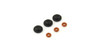 Kyosho O-Ring＆Diaphragm Set(3pcs/for Oil Shock)