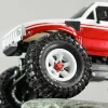 INJORA M2.5 Wheel Lock Nuts with Aluminum Cap for 1/18 TRX4M (Red)