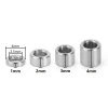 INJORA 80pcs M2.5 Flat Stainless Steel Spacers Washers Shims for TRX4M Mods