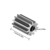 INJORA 11T Pinion for INJORA TRX4M 1721 Purple Viper Brushless Motor