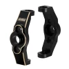 INJORA 4g/pcs Brass Caster Blocks C Hub Carriers for 1/18 TRX4M (Black) (2) (4M-05)