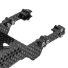 INJORA Universal LCG Chassis Kit for 1/18 TRX4M Upgrade (Carbon Fiber)