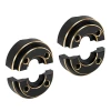 INJORA Brass Steering Knuckles and Counterweight for 1/18 TRX4M