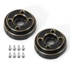 INJORA Brass Steering Knuckles and Counterweight for 1/18 TRX4M