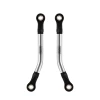 INJORA 1 Pair 53mm Bent Stainless Steel Chassis Links for 1/18 TRX4M Mods