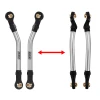INJORA Stainless Steel High Clearance Links Set for 1/18 TRX4M High Trail K10 F150