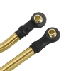 INJORA 8PCS Brass High Clearance Links Set for 1/18 TRX4M High Trail K10 F150 (4M-77)