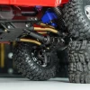 INJORA 8PCS Brass High Clearance Links Set for 1/18 TRX4M High Trail K10 F150 (4M-77)