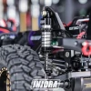 INJORA 59mm Silver Long Threaded Oil Shocks for 1/18 TRX4M Upgrade (4M-42)