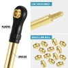 INJORA 8PCS Brass High Clearance Links Set for 1/18 TRX4M Defender Bronco