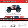 ARRMA 1/16 FREEDOM FLYER GROM 4X4 RTR Brushed Monster Truck (Battery & Charger Included) (White)