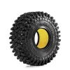INJORA 1.0" 64*24mm Tires & Silicone Rubber Inserts Combo (4)