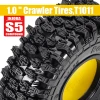 INJORA 1.0" 64*24mm Tires & Silicone Rubber Inserts Combo (4)