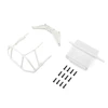 Losi Rear Bumper Set, White: 22S DLM