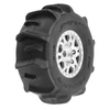 Pro-Line Racing 1/16 Dumont F/R Tires MTD 12mm Silver Impulse (4): Mojave GROM