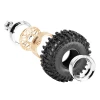 INJORA 1.0" 64*24mm -4.4mm Offset ModuWheel Set for Micro Crawlers (4)