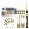 INJORA 8-in-1 Hex, Phillips Screwdriver, Nut Drivers Quick Change Tool Kit for 1/24 1/18 Mini RC
