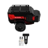 INJORA Off-Road Camping Trailer for 1/18 1/24 RC Crawlers TRX4M SCX24 (Black/Red)