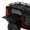 INJORA Off-Road Camping Trailer for 1/18 1/24 RC Crawlers TRX4M SCX24 (Black/Red)