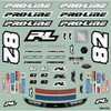 Pro-Line 1/12 Pre-Cut Dirt Late Model Tombstone Hi-Performance Clear Body (Losi GROM ALM and NASCAR)