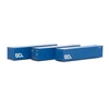 Athearn N 40' Corrugated Low-Cube Container, OCLU #2 (3pcs)