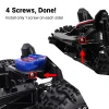 INJORA IR40-18 Half Truck Body for 1/18 TRX4M Defender Bronco (Sky Blue)