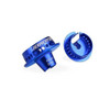 JCONCEPTS FIN - SHOCK 5MM OFF-SET SPRING CUP - BLUE
