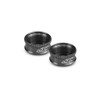 JCONCEPTS FIN - VCS SHOCK BOTTOM CAP - BLACK