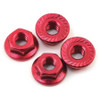 17.5 RC Red Serrated Wheel Nuts B6/22 4.0/RB6.6