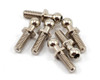 Yokomo 14.7mm Socket Head Ball Stud Set (6) (Size L) (YOKZC-206LH)